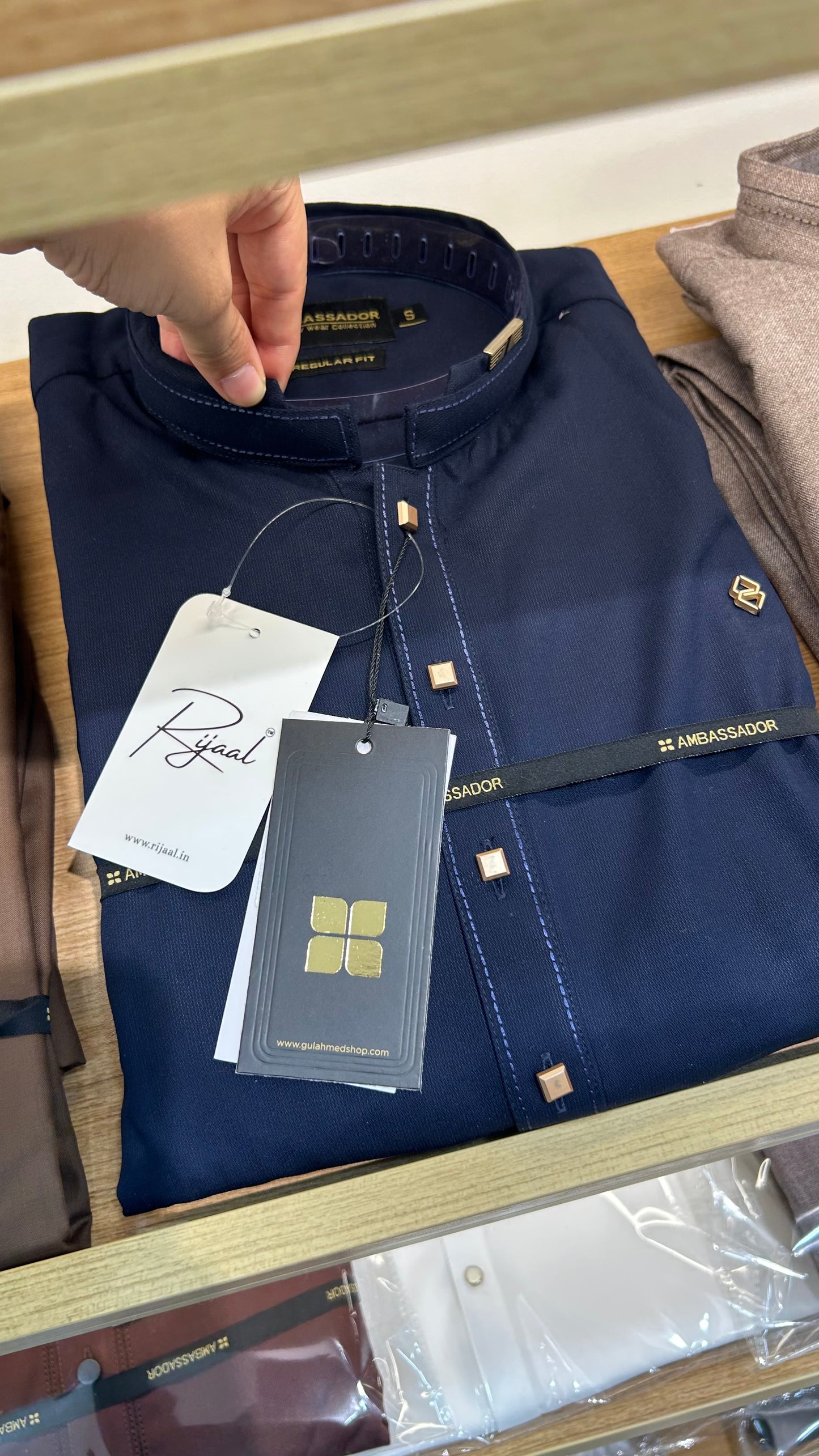 Intense Navy Limited Edition Kameez Shalwar