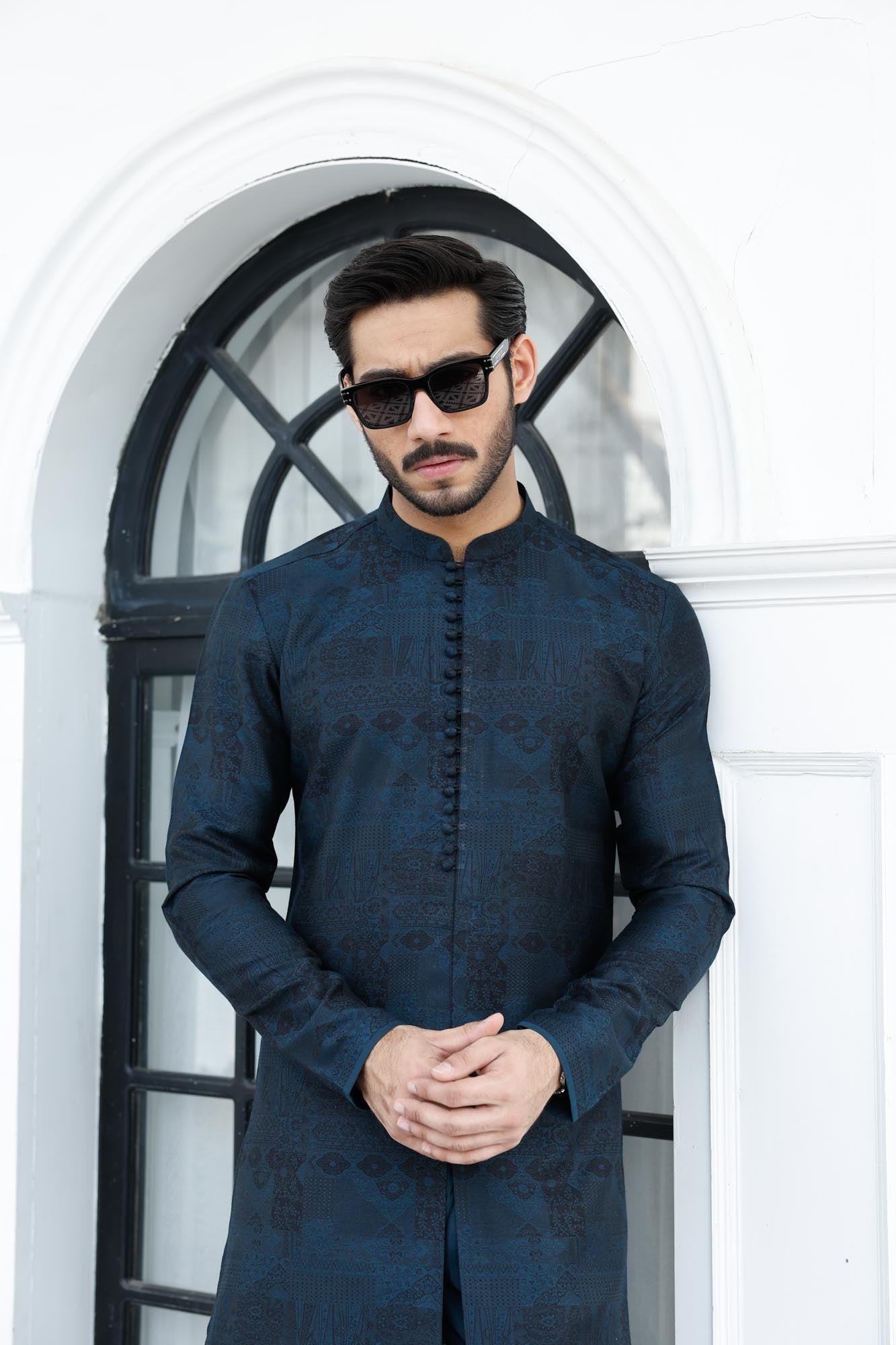 Teal Green Xartaj Kurta Pyjama