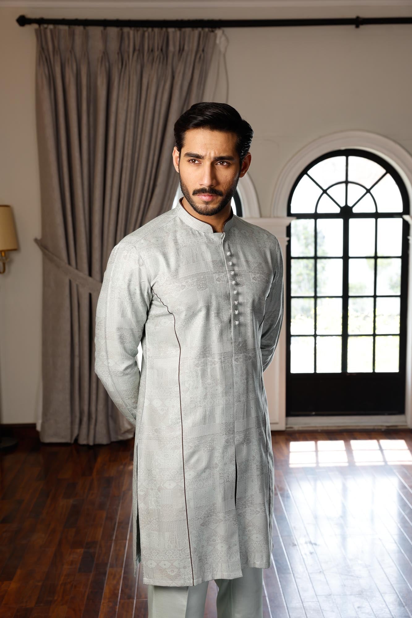 Mint Green Xartaj Kurta Pyjama