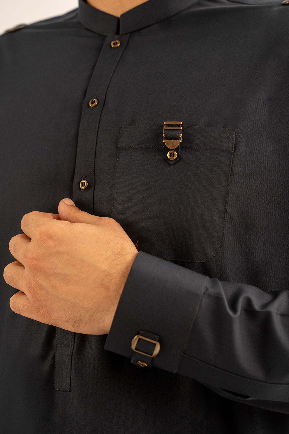 Charcoal Limited Edition Kameez Shalwar