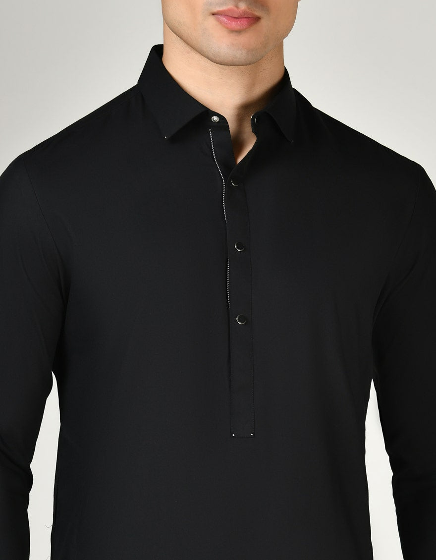 Black Premium Kameez Shalwar