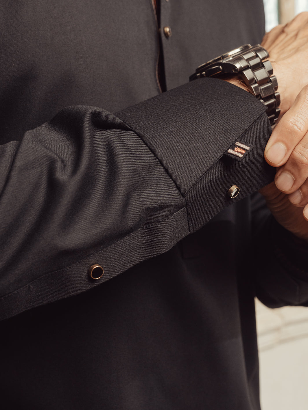 ETHOS Black Kameez Shalwar