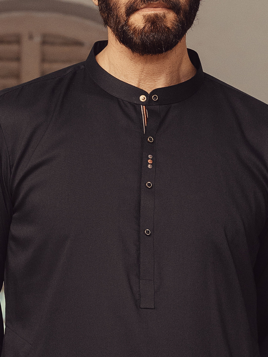 ETHOS Black Kameez Shalwar