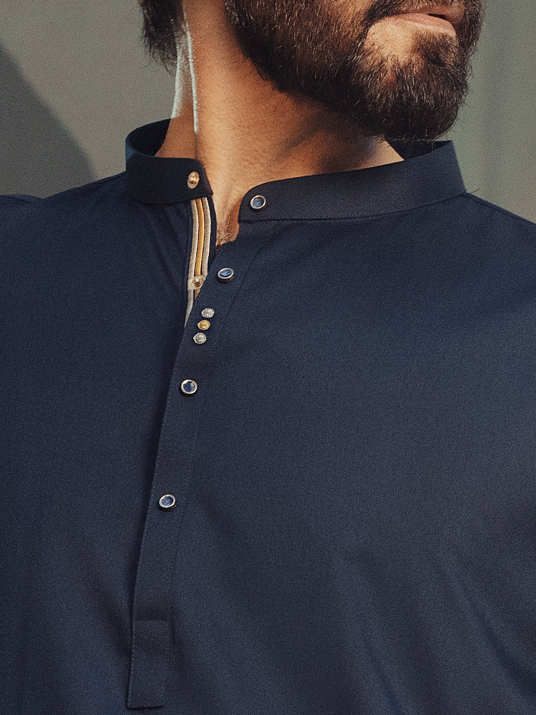 ETHOS Midnight Blue Kameez Shalwar