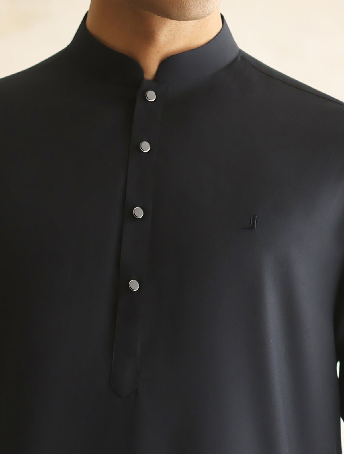 Premium Navy Oxford Kameez Shalwar (SHK2466)