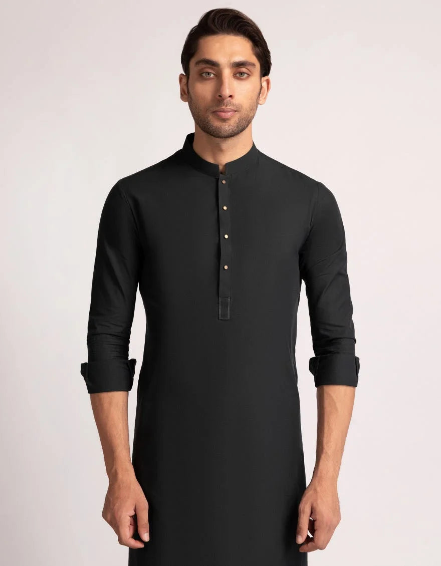 Dark Green Premium Blended Kameez Shalwar
