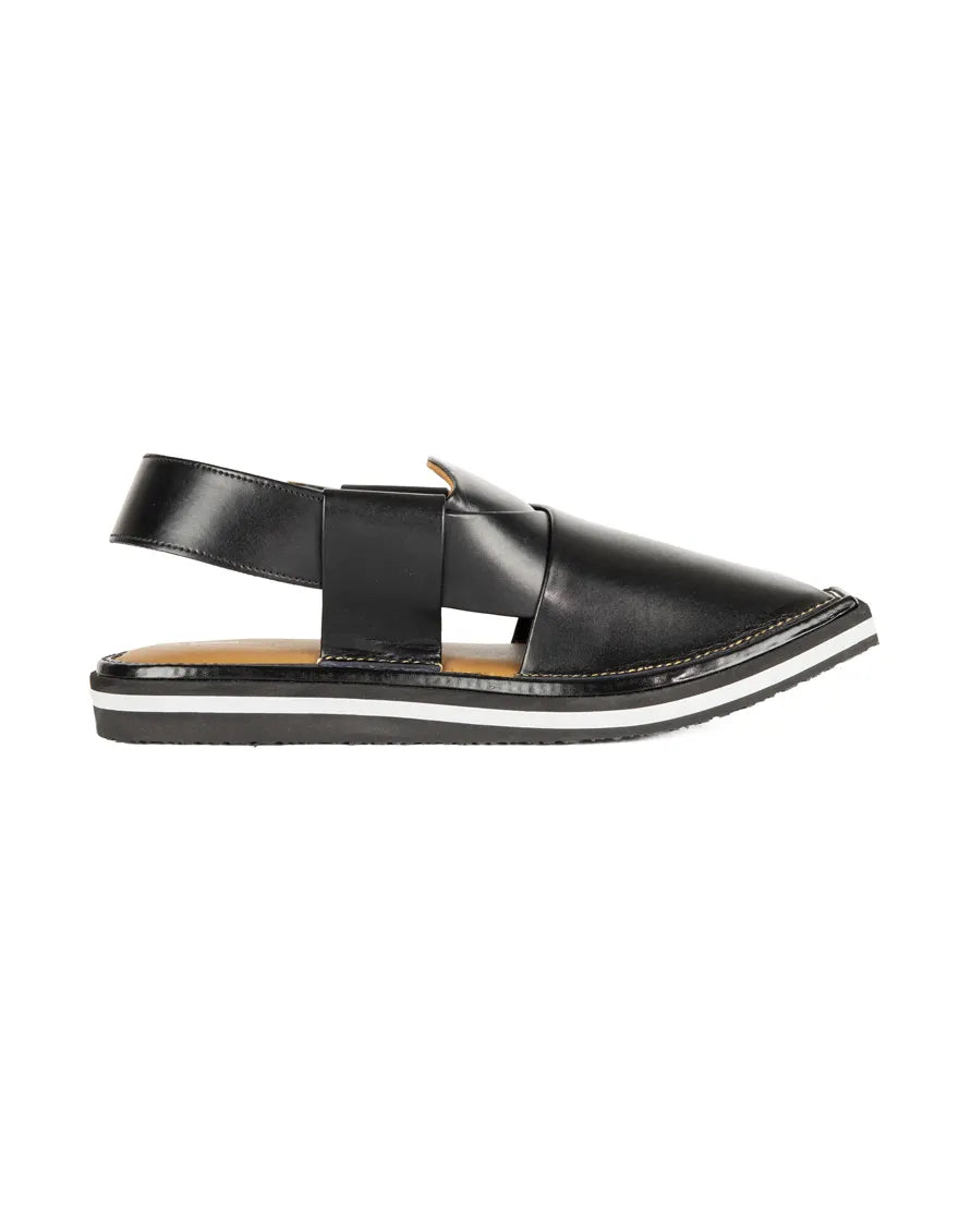 Black Peshawri Sandals