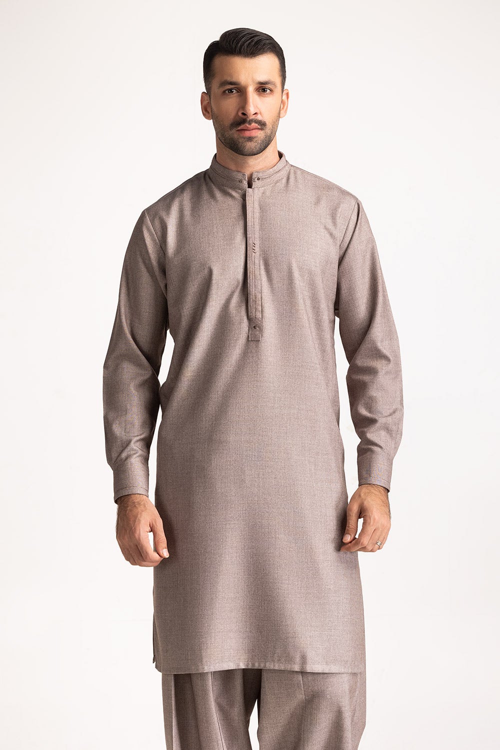 Brown Kameez Shalwar
