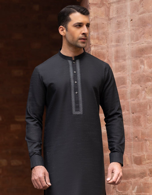 Black Kurta Pyjama