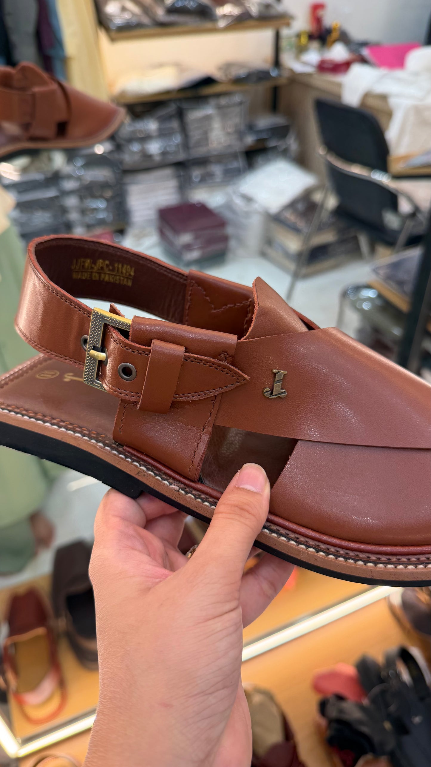 Brown Peshawri Sandals