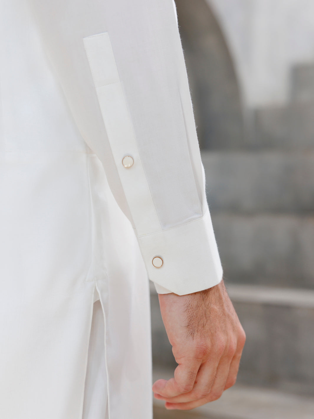 Wasim Akram White Kameez Shalwar