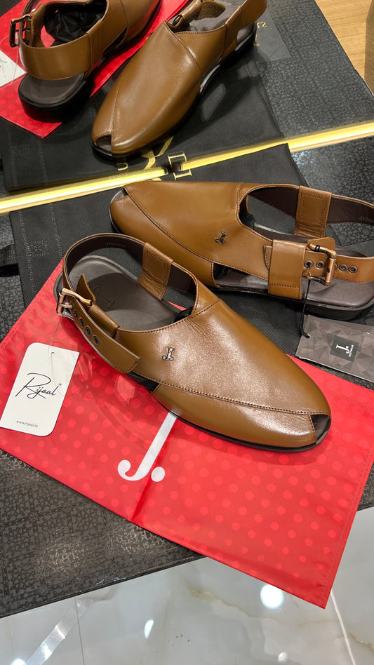 Brown Peshawri Sandals
