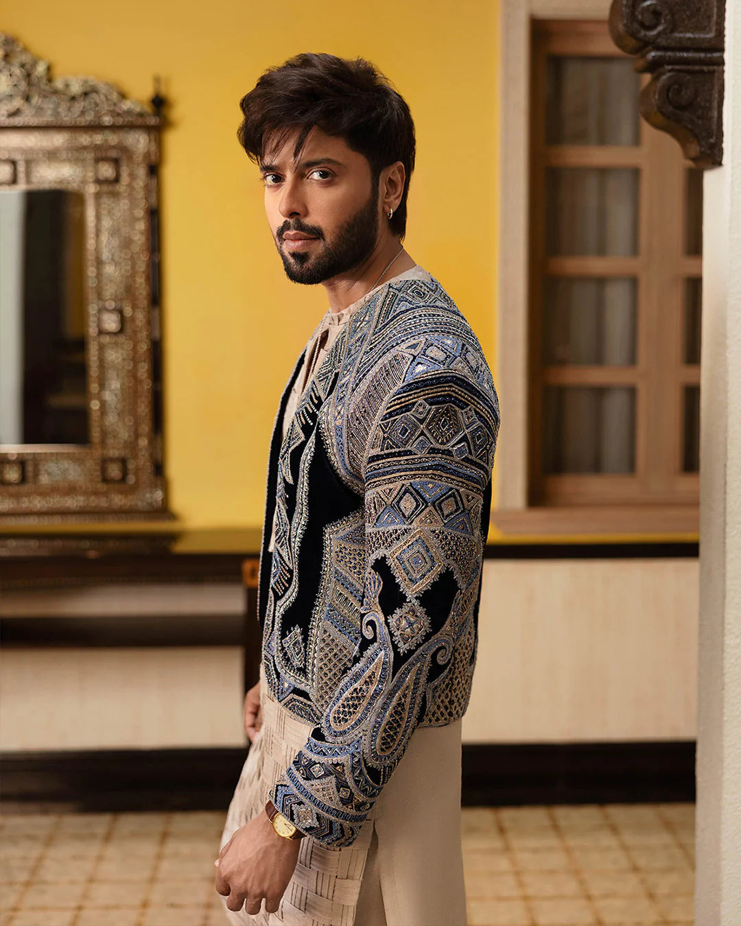 Faiza Saqlain Rasik Prince Coat Suit
