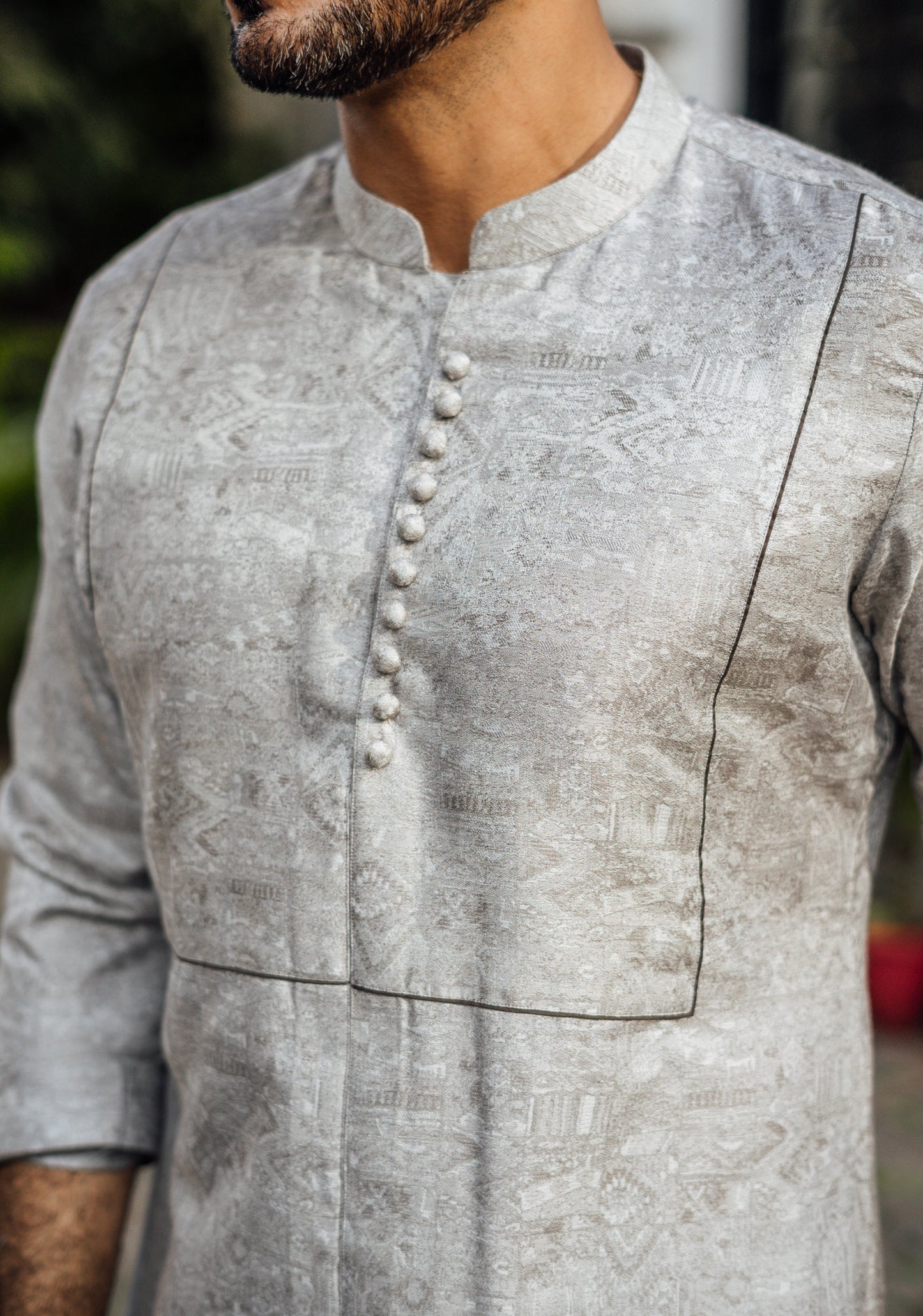 Grey Xartaj Kurta Pyjama