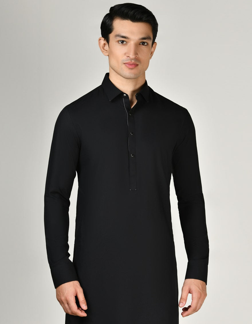 Black Premium Kameez Shalwar