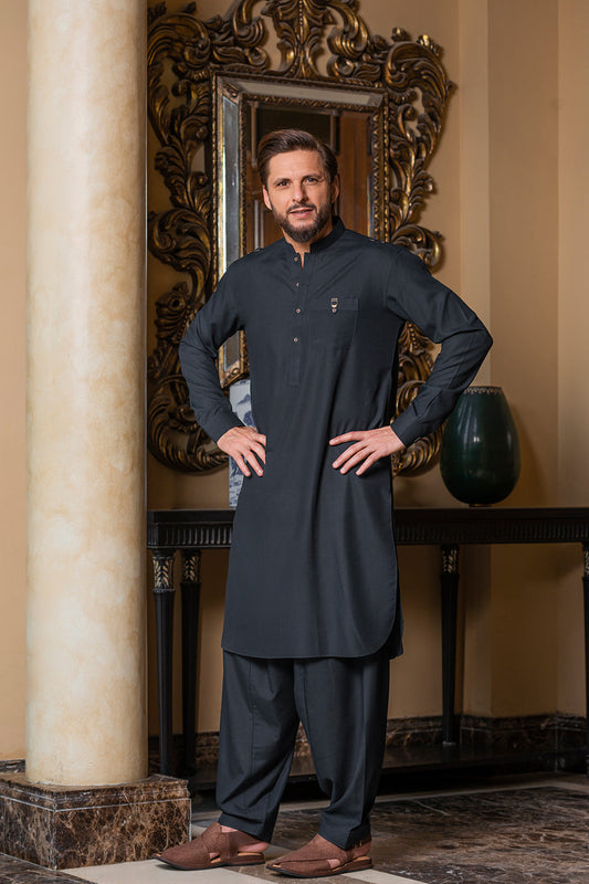 Charcoal Limited Edition Kameez Shalwar