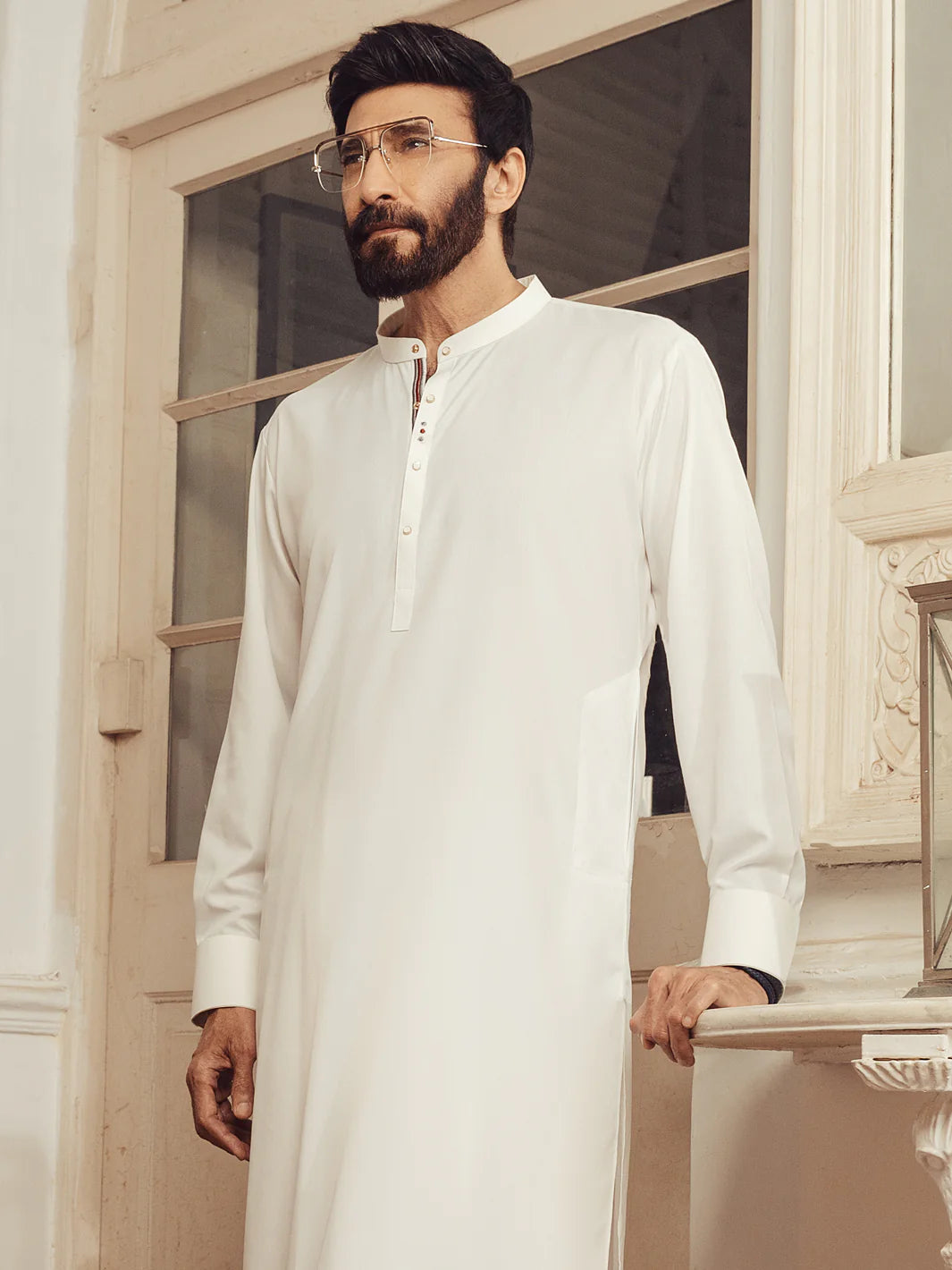 ETHOS White Kameez Shalwar