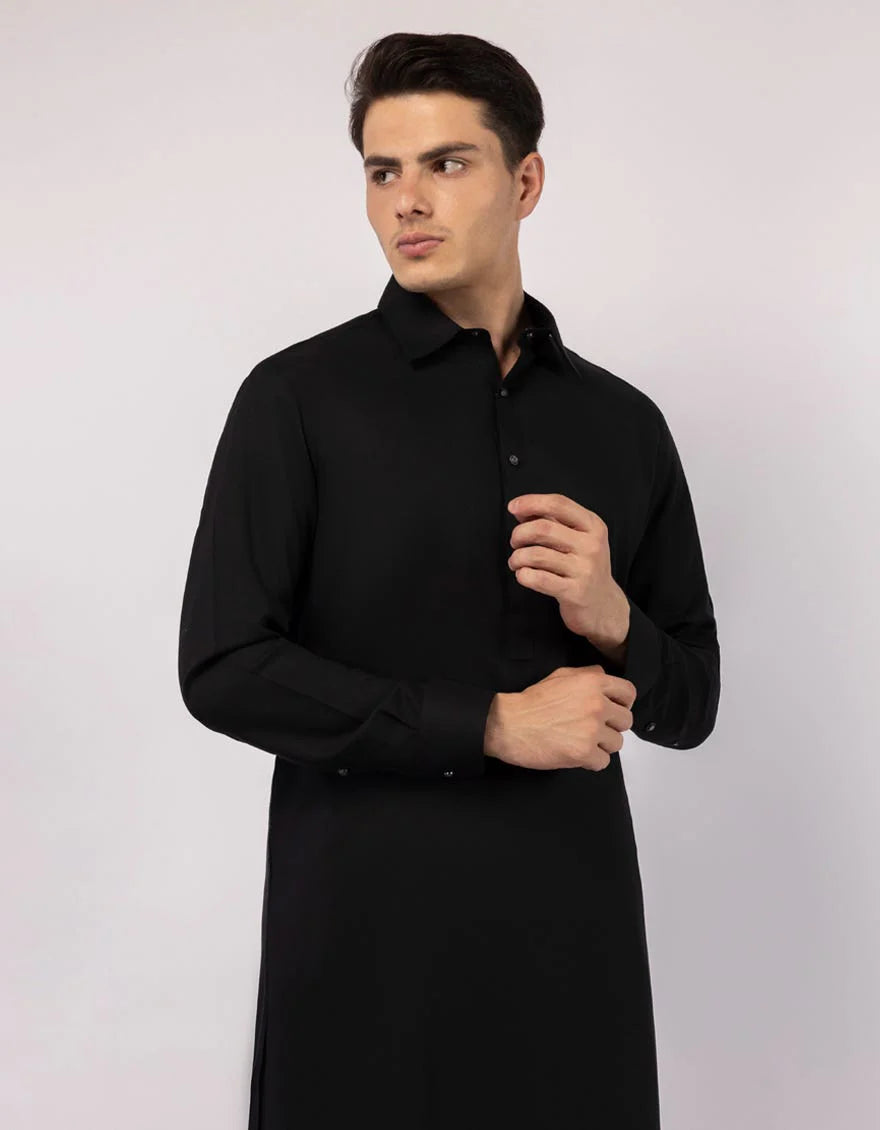 Black Premium Kameez Shalwar