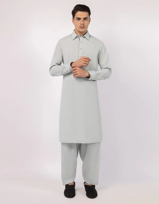 Light Mint Premium Blended Kameez Shalwar