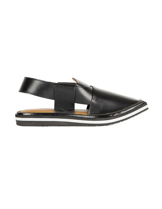 Black Peshawri Sandals