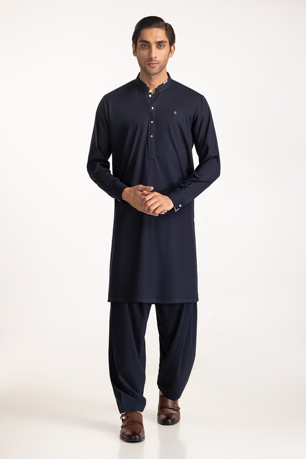 Intense Navy Limited Edition Kameez Shalwar